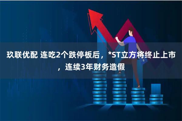 玖联优配 连吃2个跌停板后，*ST立方将终止上市，连续3年财务造假